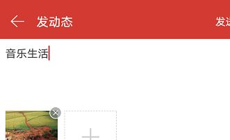 手机网易云音乐怎么发动态图片