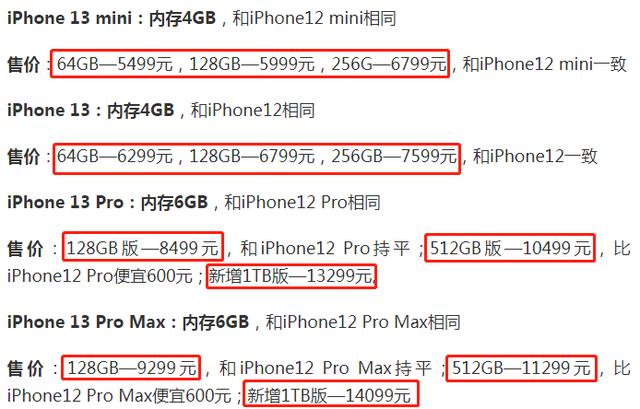 苹果iphone13手机预计上市发售价格是多少预估价格和图片预览1