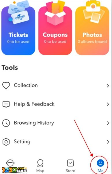环球影城app怎么设置中文北京环球影城app中英文设置教程1