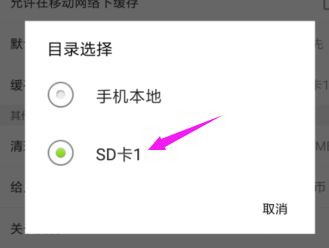 《人人视频》视频下载位置更改方法