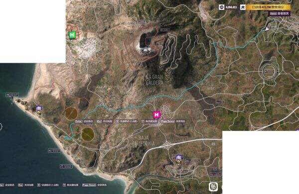 《极限竞速地平线5》墨西哥嘉年华前哨站全部位置一览