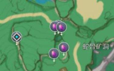 《原神》堇瓜最多采集地点位置路线分布图分享