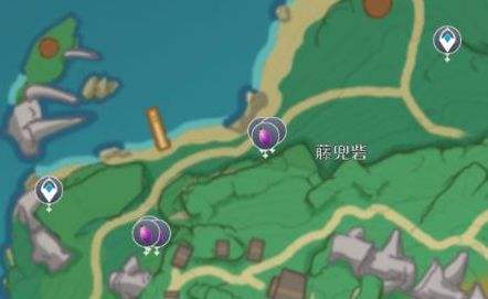 《原神》堇瓜最多采集地点位置路线分布图分享