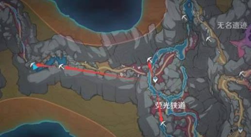 《原神》层岩巨渊水晶矿高效采集路线最新一览