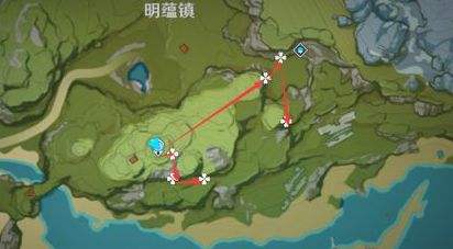 《原神》2.6琉璃袋采集路线最快速获取地点推荐