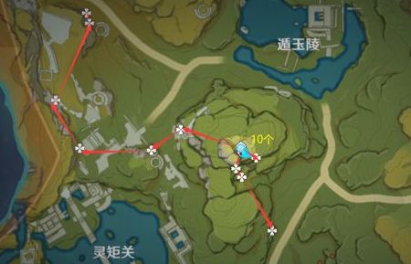 《原神》琉璃袋采集路线最快速获取地点推荐19