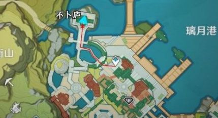 《原神》清心位置分布图及最佳采集路线介绍3