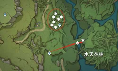 《原神》树王圣体菇位置大全及最佳采集路线一览