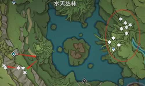 《原神》树王圣体菇位置大全及最佳采集路线一览