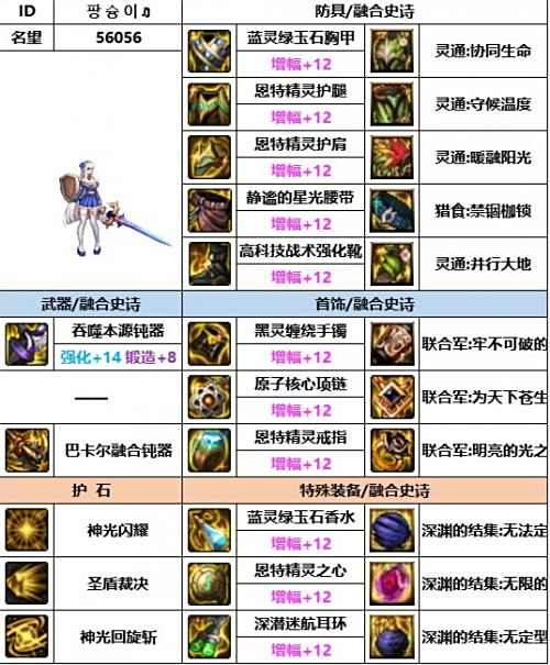 《DNF》神界版本帕拉丁毕业装备选择推荐